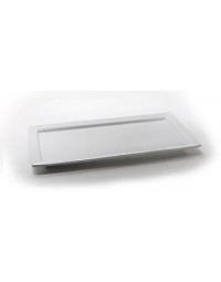 PLATE 15-1/2" RECTANGULAR WHIT