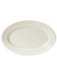 White Platter 13-1/2" x 9"