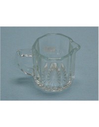 CREAMER 2-1/2 OZ GLASS LANCASTER COLONY 04 07008