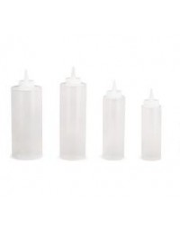 124C-1- 24 Oz Squeeze Bottle Clear