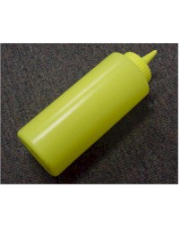 2812-08 - 12 Oz Yellow Color Mate Squeeze Bottle Dispenser