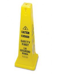 FG627687YEL - Yellow Safety Cone