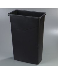 34202303- 23 Gal Waste Container Black