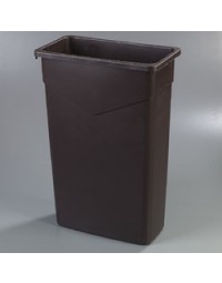 34202369- 23 Gal Waste Container Brown