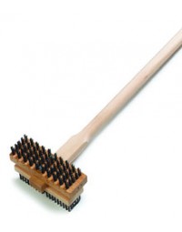 4029400- 48" Broiler Brush Hardwood