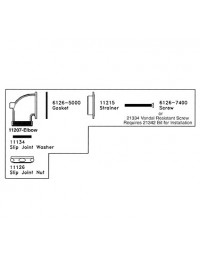 11223 - Overflow Elbow Kit