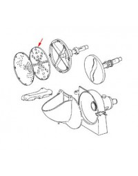 205-1061- 3/32" Shredder Plate