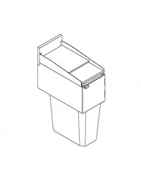 TS12TRA- 23 Gal Ts Series Trash Receptacle