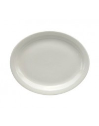 TNR-012- 9" x 7" Platter Eggshell