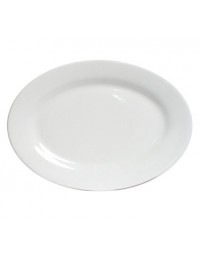 ALH-136- 14" x 10" Platter White