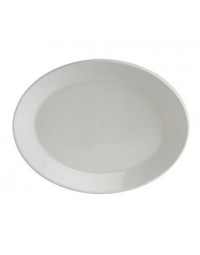 AMU-027- 10" x 8" Platter White