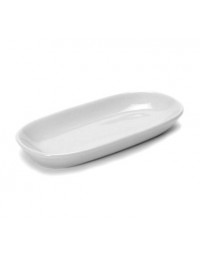 BWZ-0921- 9" X 4" Relish Tray White