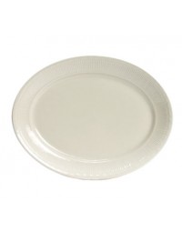 HEH-121- 12" x 9" Platter Eggshell