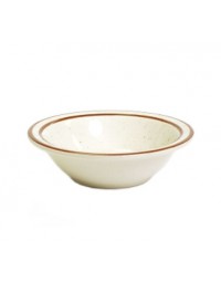 TBS-011- 3-1/2 Oz Fruit Dish Brown Speckle