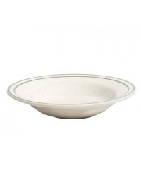 TES-003- 9 Oz Soup Bowl Green Speckle