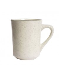 TES-017- 8 Oz Mug Green Speckle