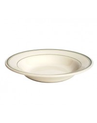 TGB-003- 9 Oz Soup Bowl Green Band