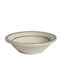 TGB-032- 3 Oz Fruit Dish Green Band