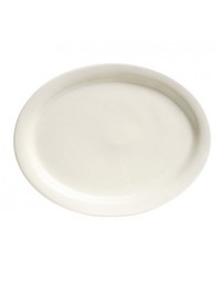 TNR-014- 13" x 10" Platter Eggshell