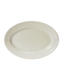 TRE-013- 12" x 8" Platter Eggshell