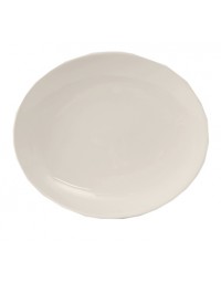 VEH-104- 10" x 9" Platter Eggshell