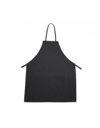 BA-3226BK- Bib Apron Black No Pocket