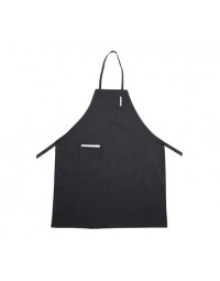 BA-PBK- 33" x 26" Bib Apron Black