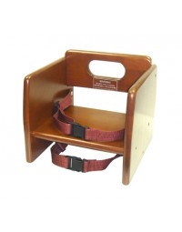 CHB-704- Booster Seat Walnut