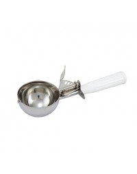 ICD-6- 4-2/3 Oz Ice Cream Disher White