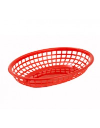 PFB-10R- 9" x 5" Basket Red