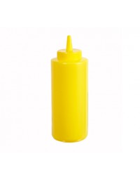 PSB-12Y- 12 Oz Squeeze Bottle Yellow