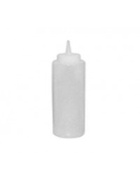 PSB-08C- 8 Oz Squeeze Bottle Clear