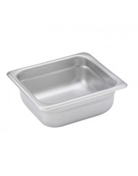 SPJH-602- 1/6 x 2-1/2" Steam Table Pan