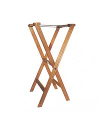 TR-33W- 32" Tray Stand Walnut