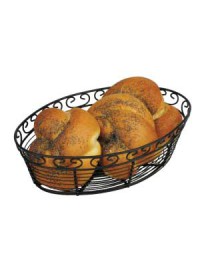WBKG-10O- 10" x 6" Basket Black