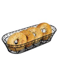 WBKG-15- 15" x 6" Basket Black