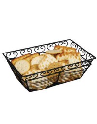 WBKG-9- 9" x 6" Basket Black