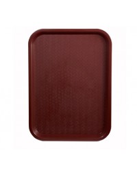 FFT-1418U- 14" x 18" Fast Food Tray Burgandy