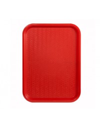 FFT-1418R- 14" x 18" Fast Food Tray Red