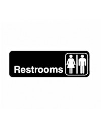 SGN-313- Restrooms Sign