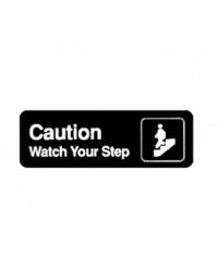 SGN-326- Caution/Step Sign
