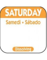 D106R - Dissolvable Labels Saturday