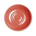 SAUCER 6" CINNEBAR CONCENTRIX